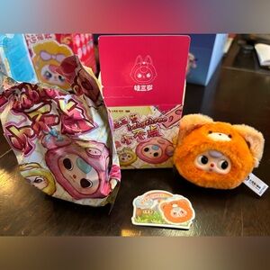 BB3 Baby Three Tiny / Mini Animal Head Bear or Monkey? Pendant NWT